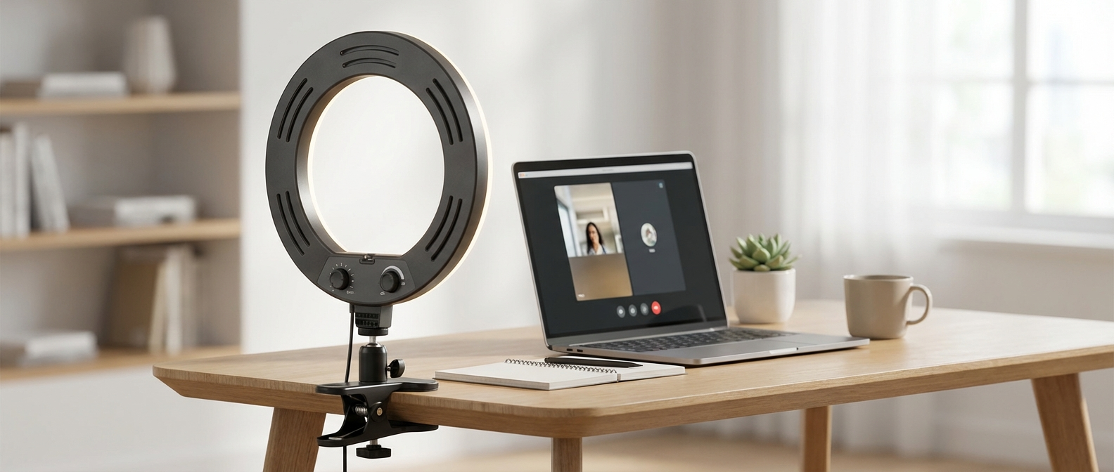 affordable ring light for video conferencing
