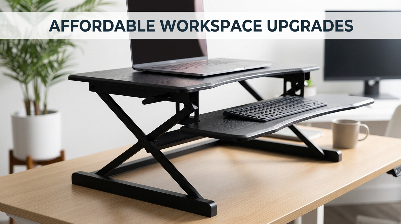 affordable standing desk converter