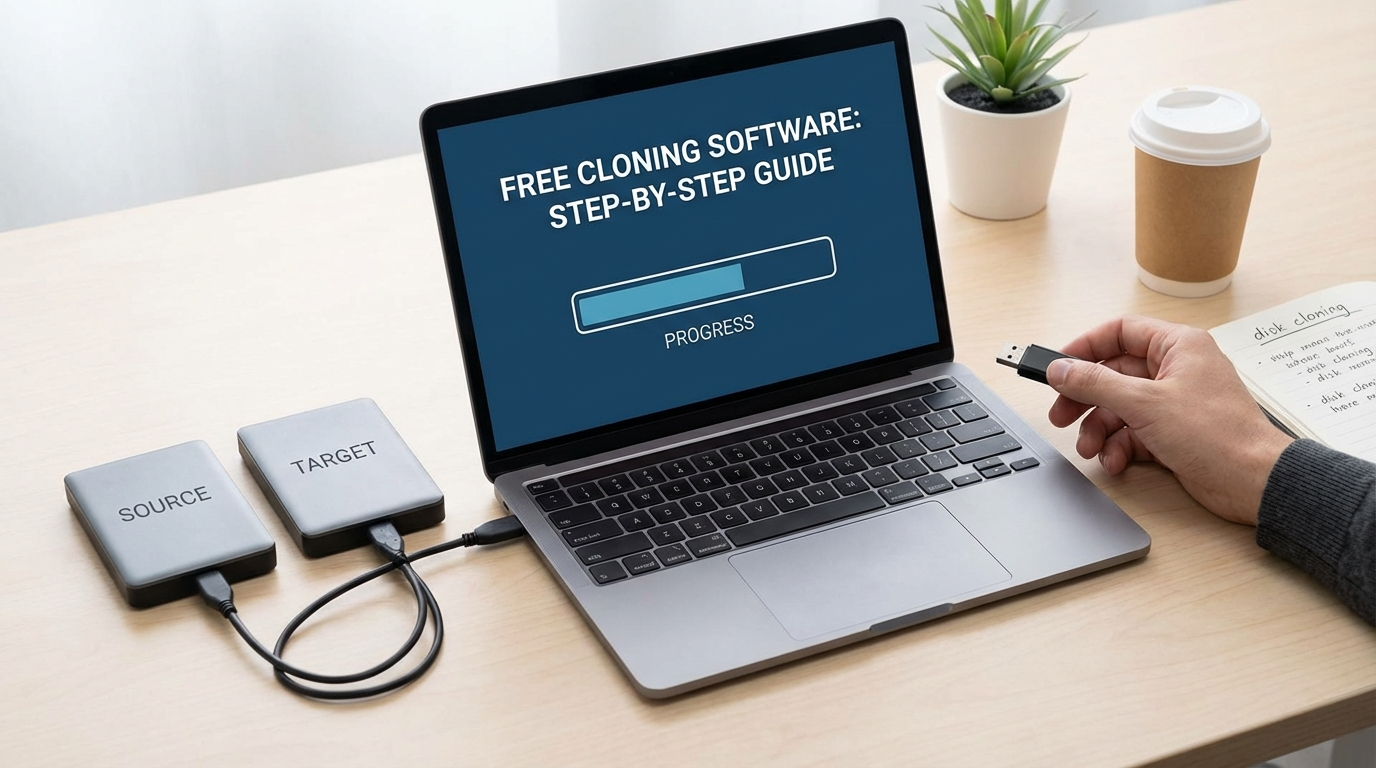 how to clone a hard drive for free