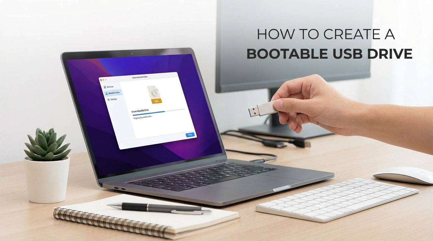 how to create a bootable usb drive