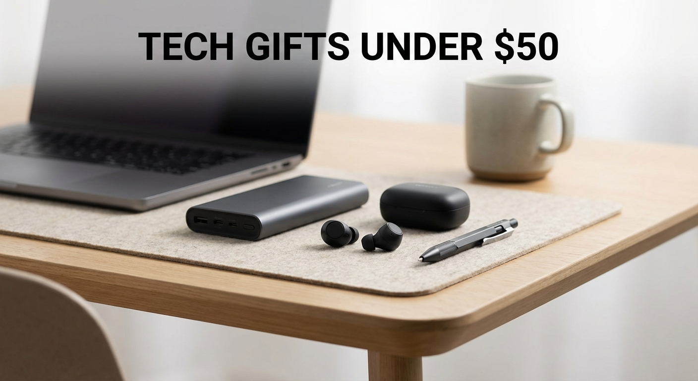 tech gifts under 50 for men
