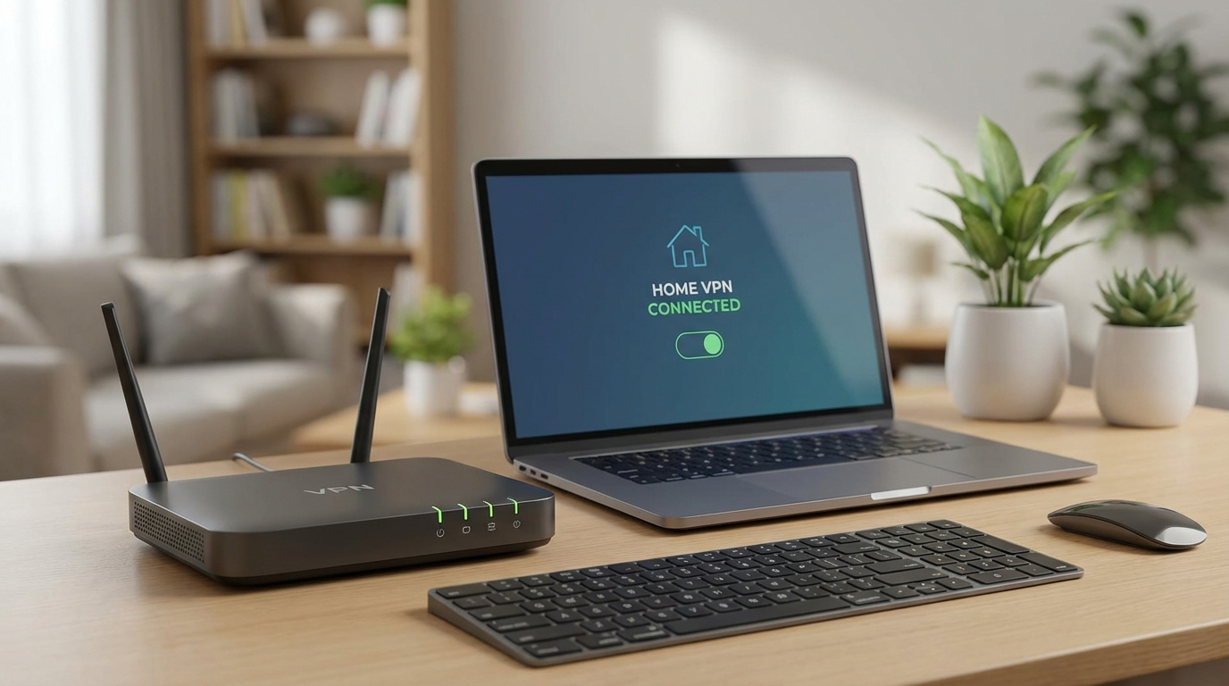 set up home vpn remote work