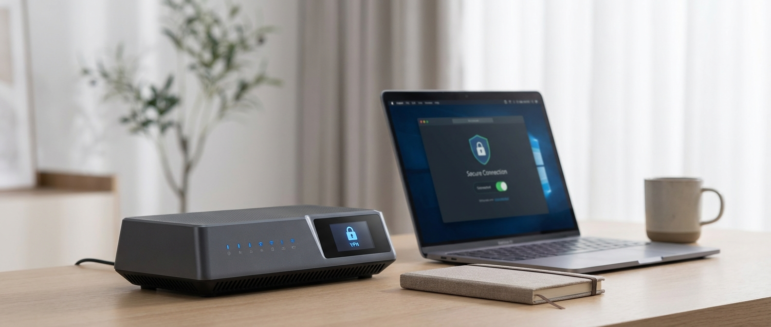 vpn on home router setup